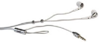 Sweex In-Ear Earphones Metal, White (HM101)